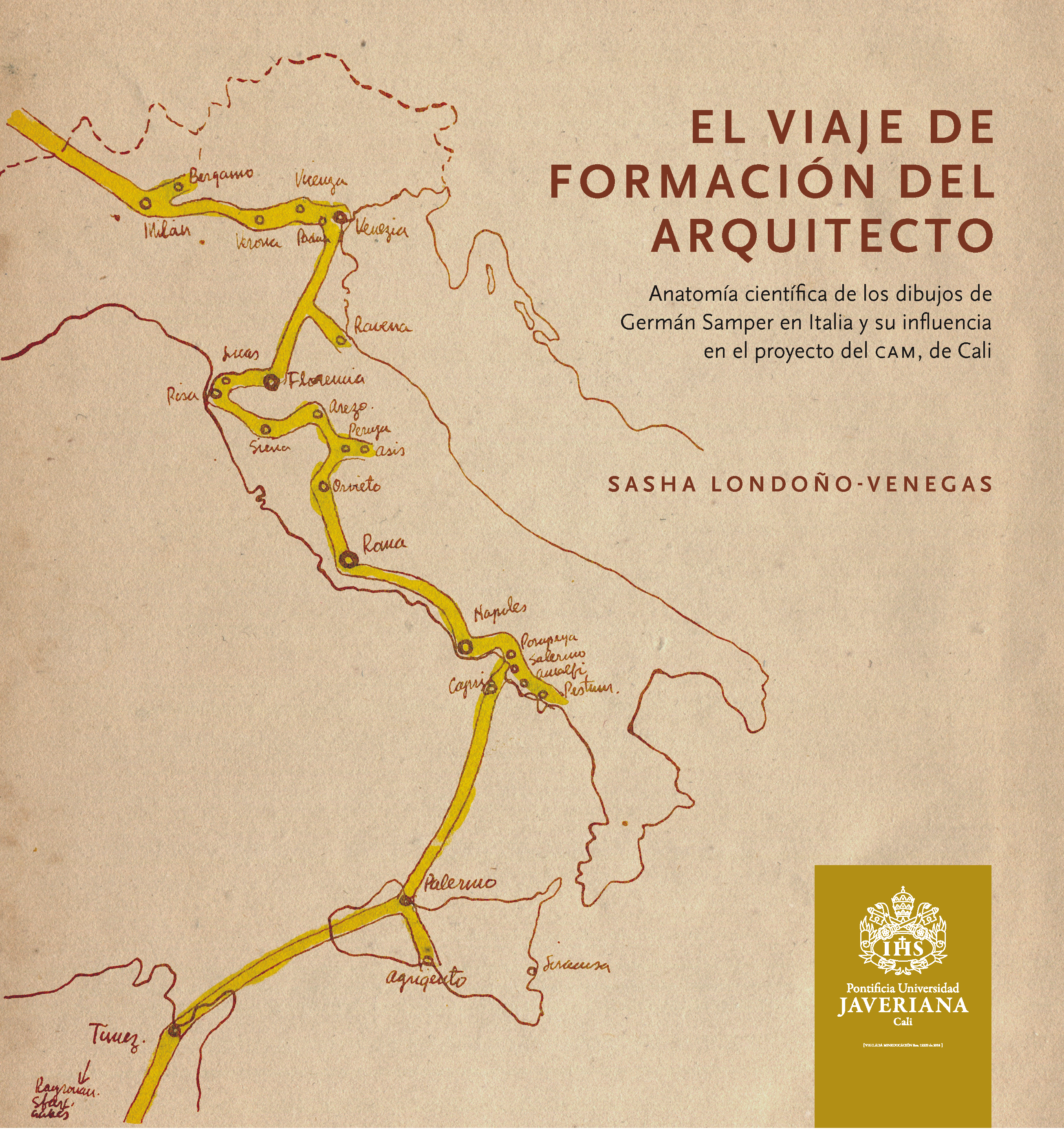 Portada El viaje de formación del arquitecto