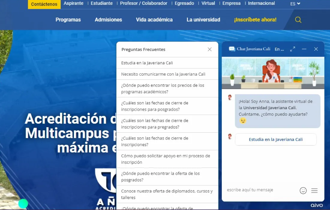 Anna, nuestro chatbot será renovado Anna, nuestro chatbot será renovado