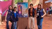 Presentación de pósters a cargo de estudiantes universitarios en Exposemilleros 2025 