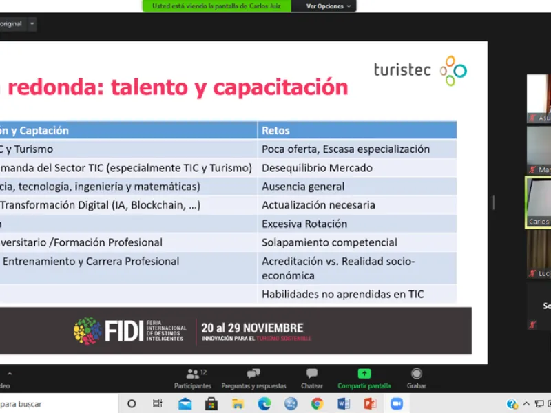 Profesora javeriana participó como panelista en feria de turismo internacional Profesora javeriana participó como panelista en feria de turismo internacional