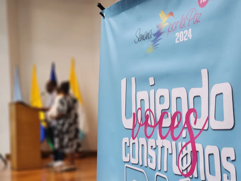 Semana por La Paz "Uniendo Voces Costruímos País" Semana por La Paz "Uniendo Voces Costruímos País"